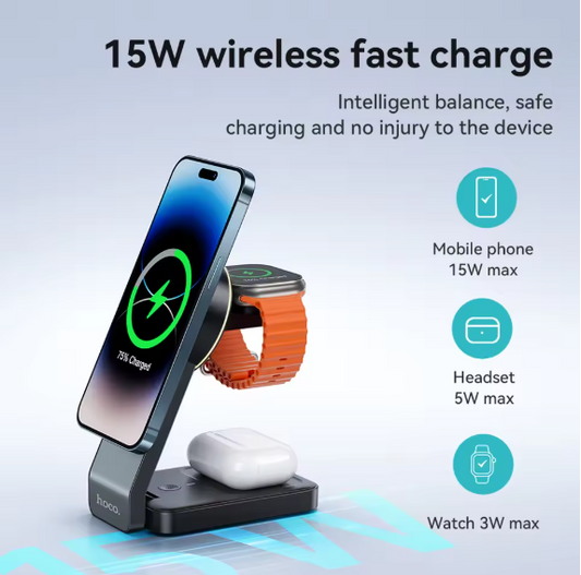 Hoko 3 in 1 wireless charger